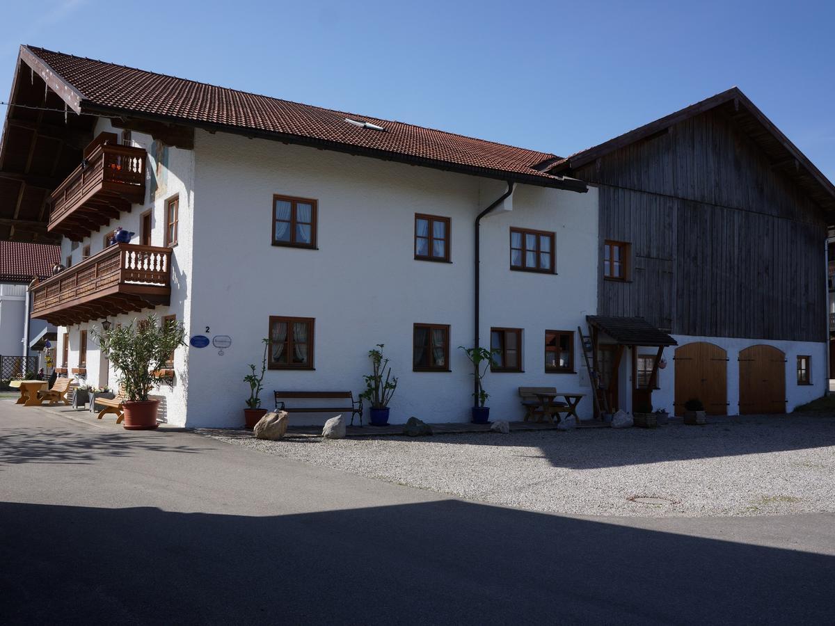 Ferienwohnung Paulhuberhof Chieming Exterior foto